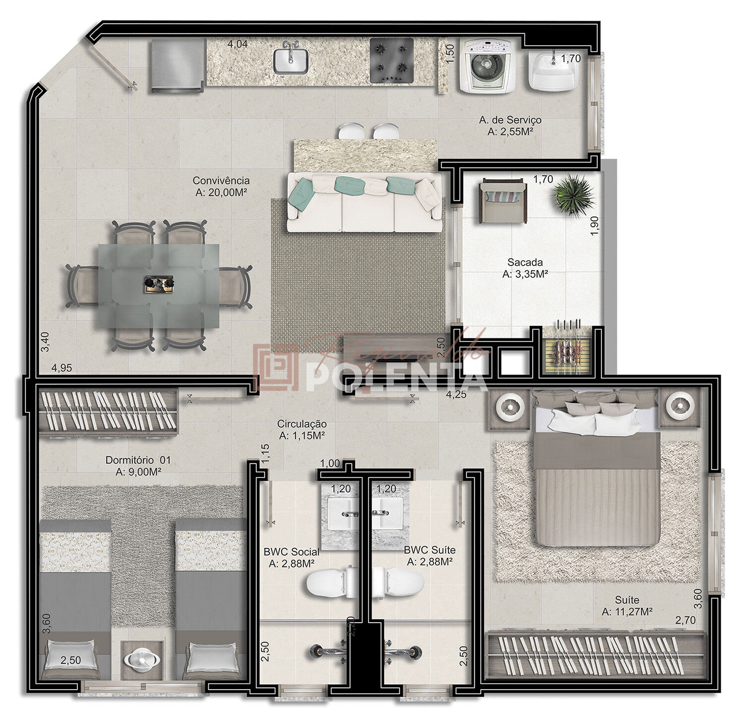 Apartamento à venda com 2 quartos, 65m² - Foto 11