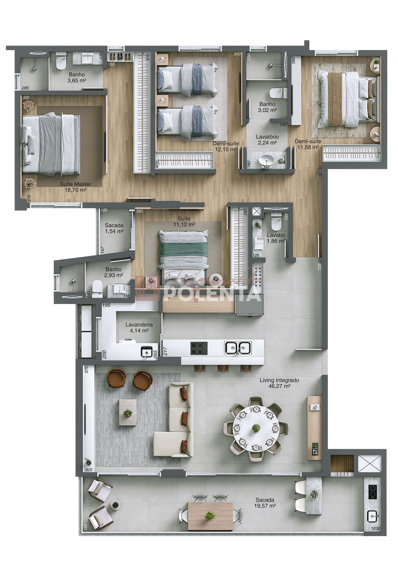 Apartamento, 4 quartos, 172 m² - Foto 13