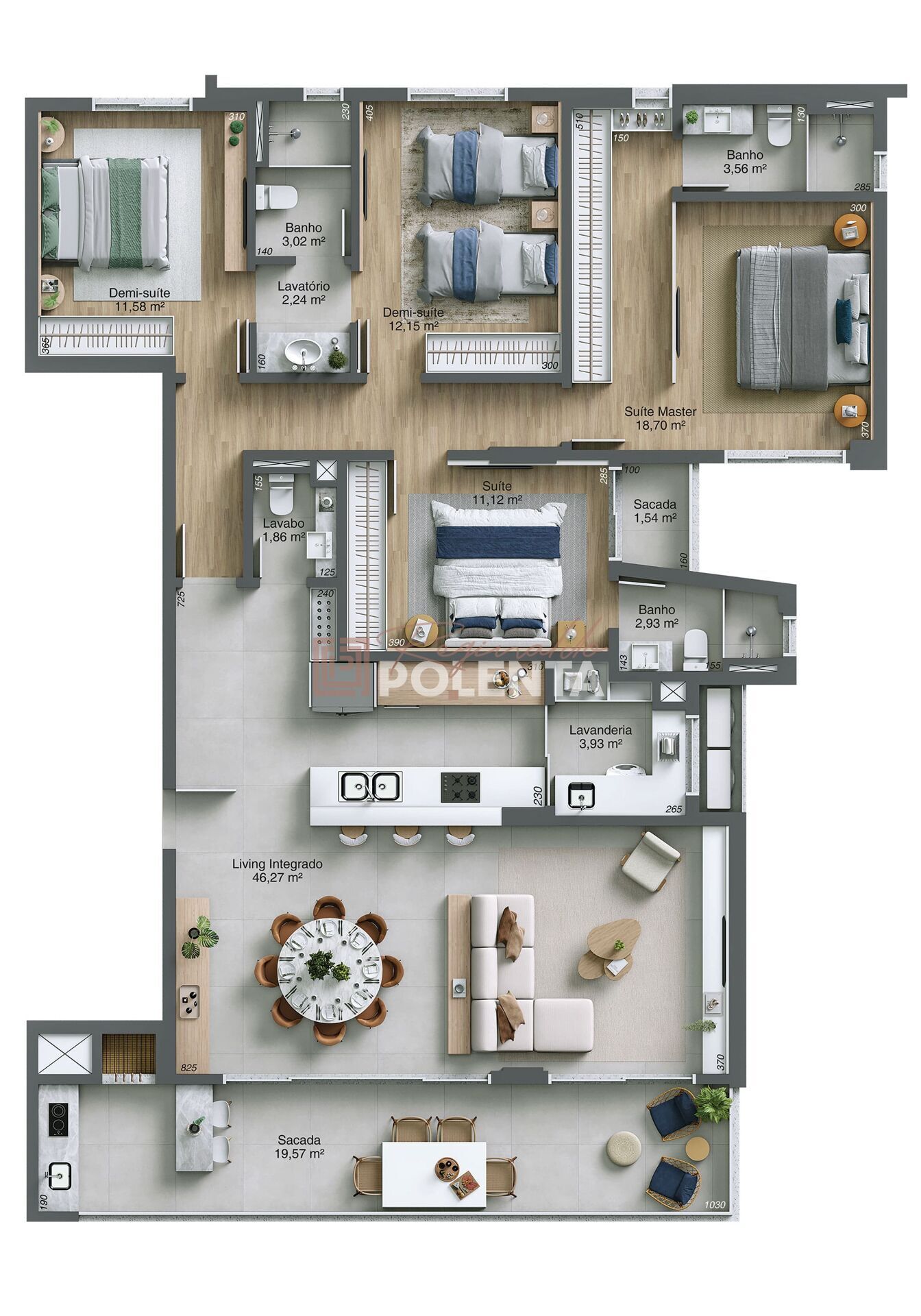 Apartamento, 4 quartos, 172 m² - Foto 12