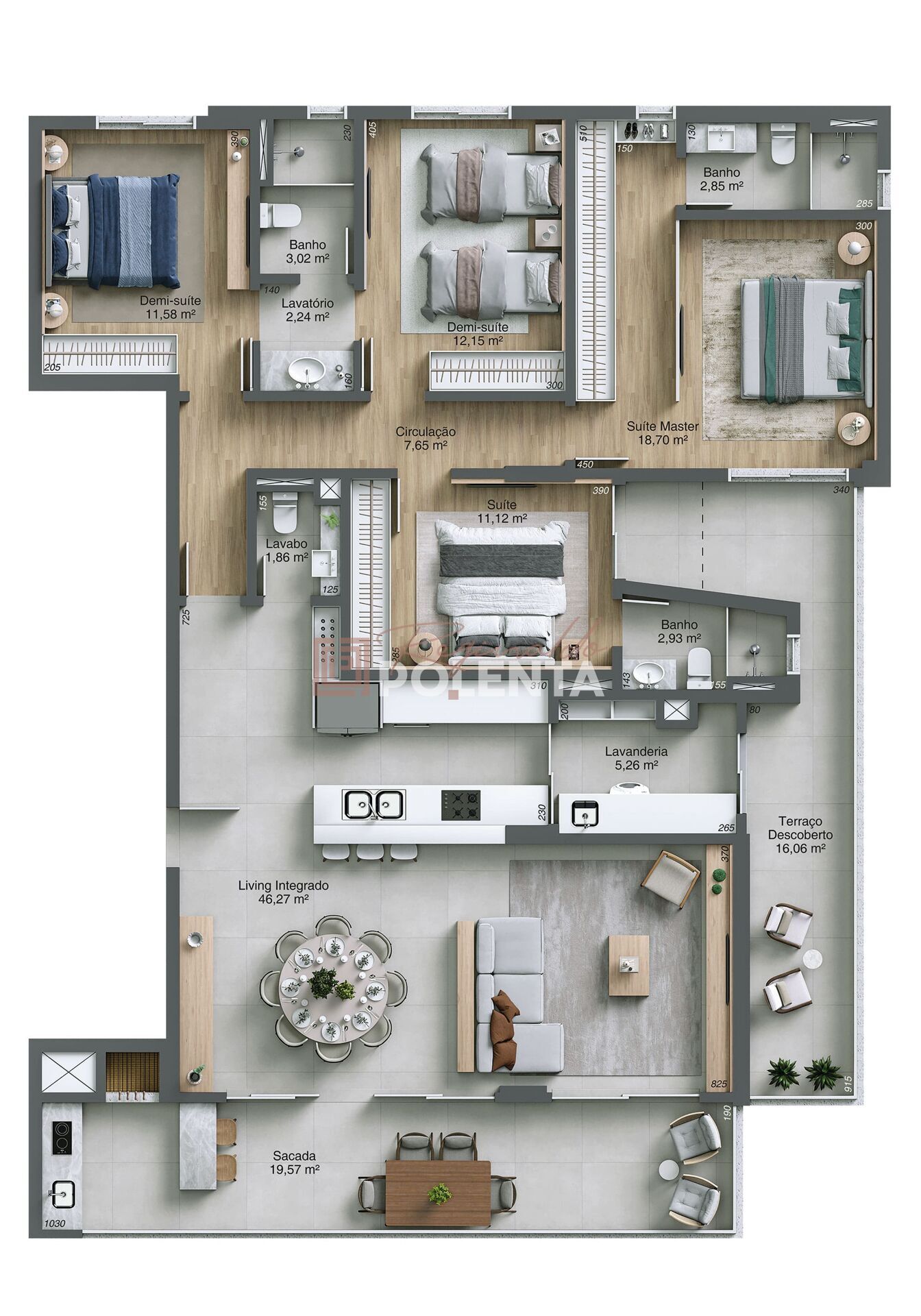 Apartamento, 4 quartos, 172 m² - Foto 14