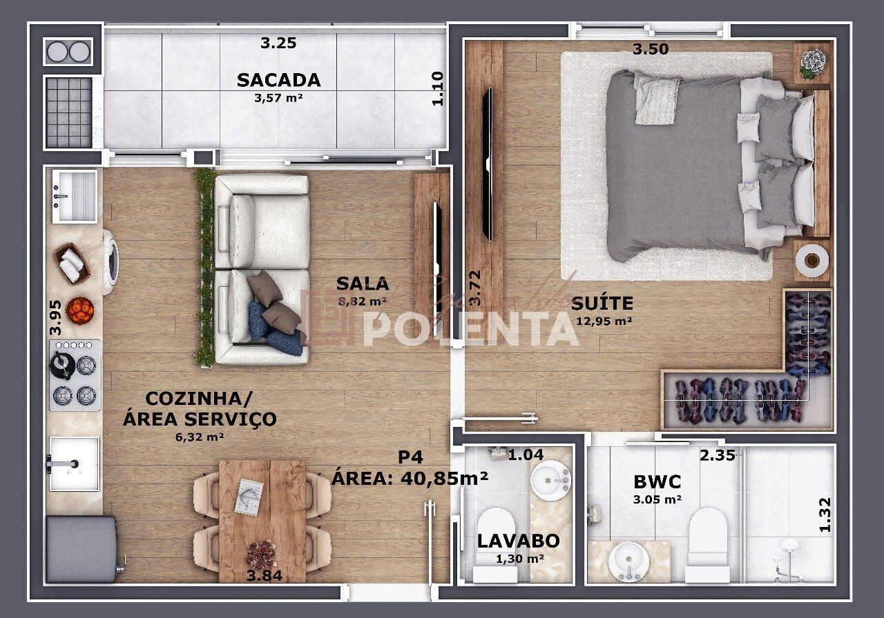 Apartamento à venda com 1 quarto, 28m² - Foto 24