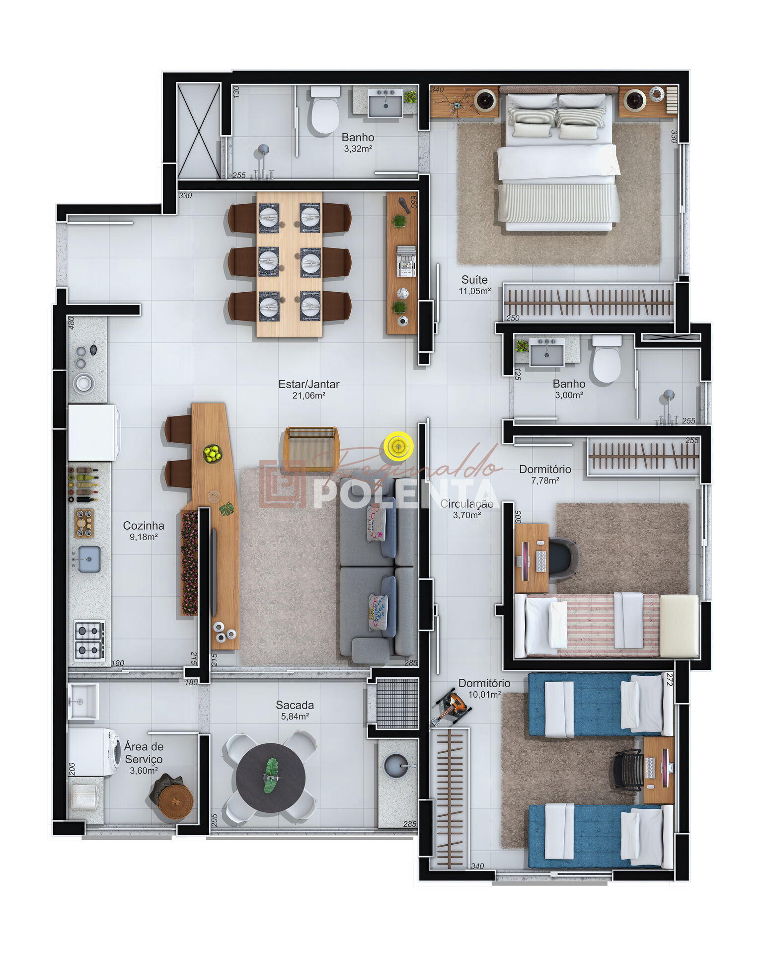 Apartamento à venda com 3 quartos, 88m² - Foto 14