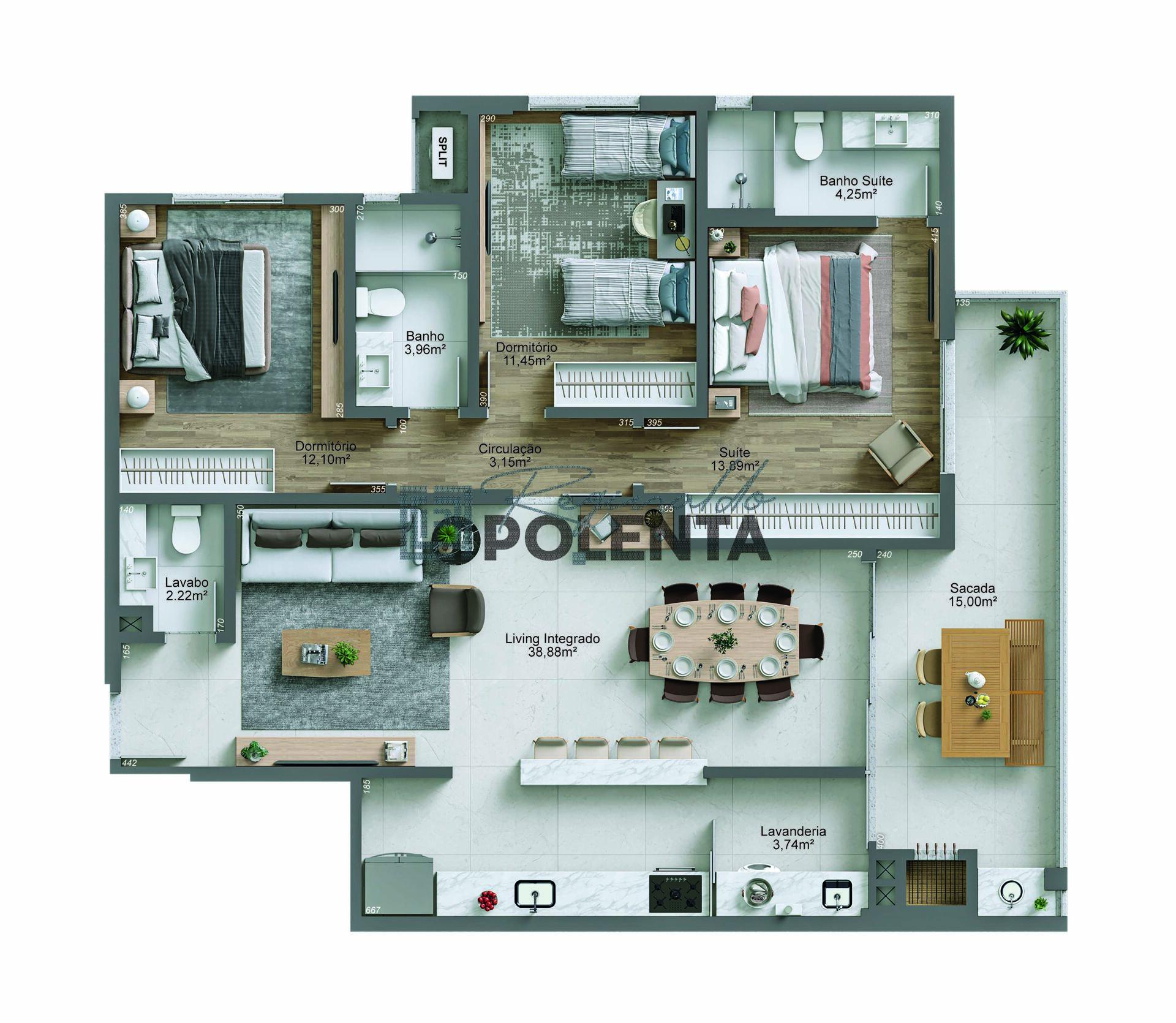 Apartamento, 3 quartos, 126 m² - Foto 12