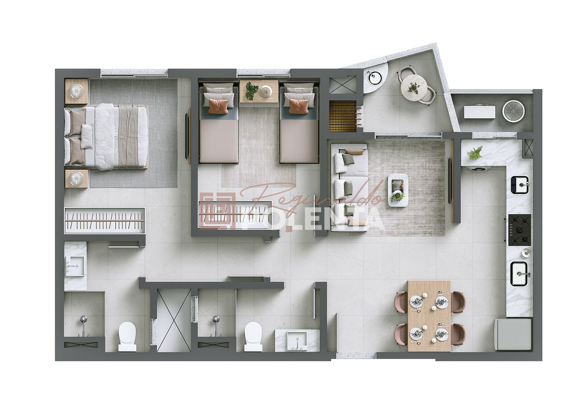 Apartamento, 2 quartos, 66 m² - Foto 11