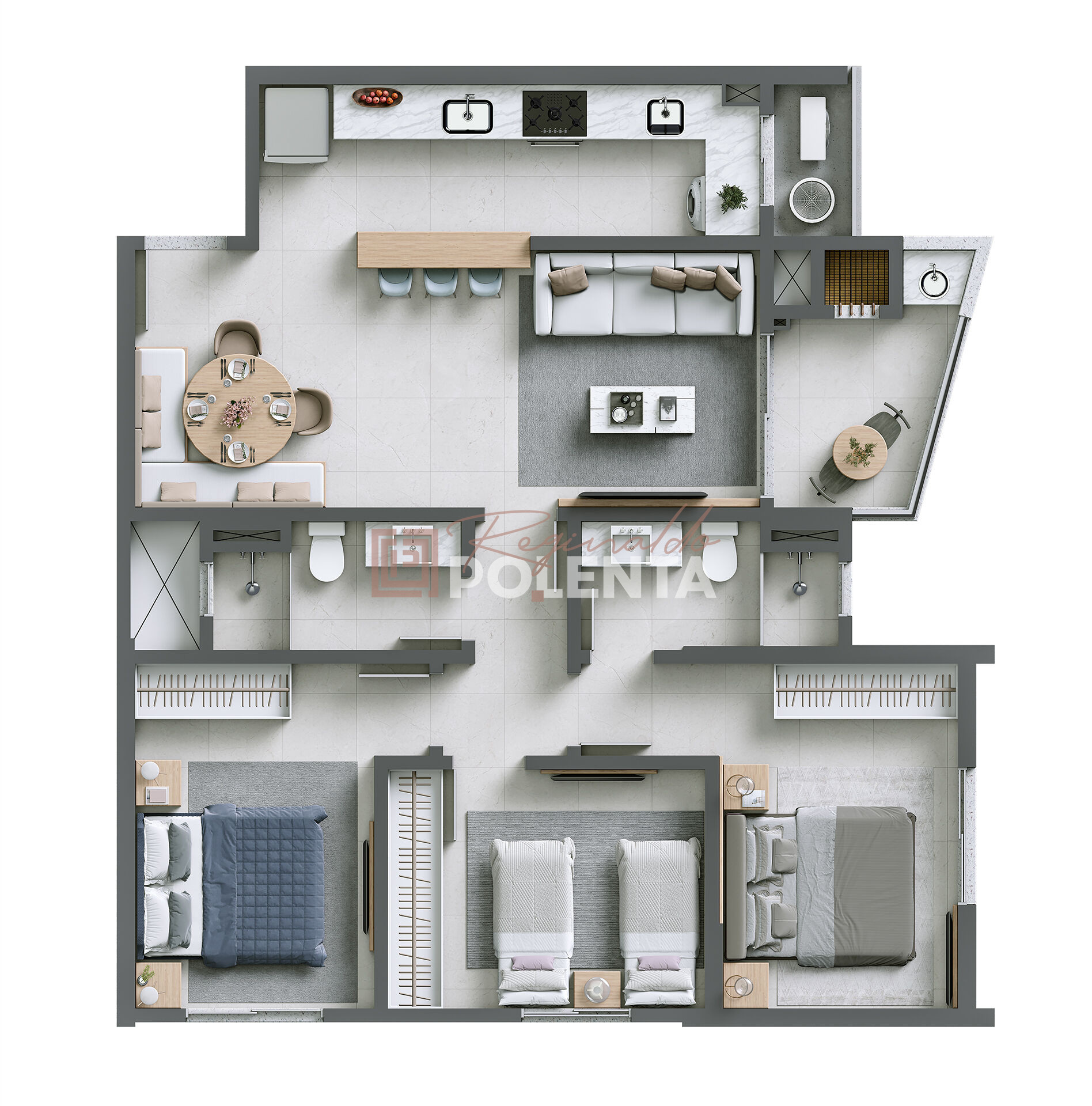 Apartamento, 3 quartos, 87 m² - Foto 11