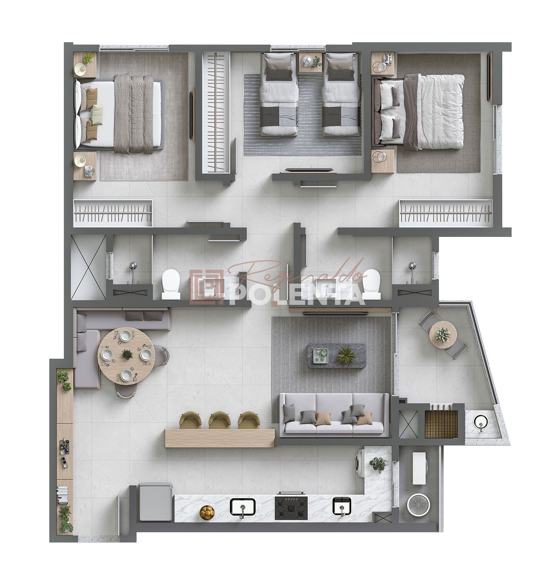 Apartamento, 3 quartos, 87 m² - Foto 10