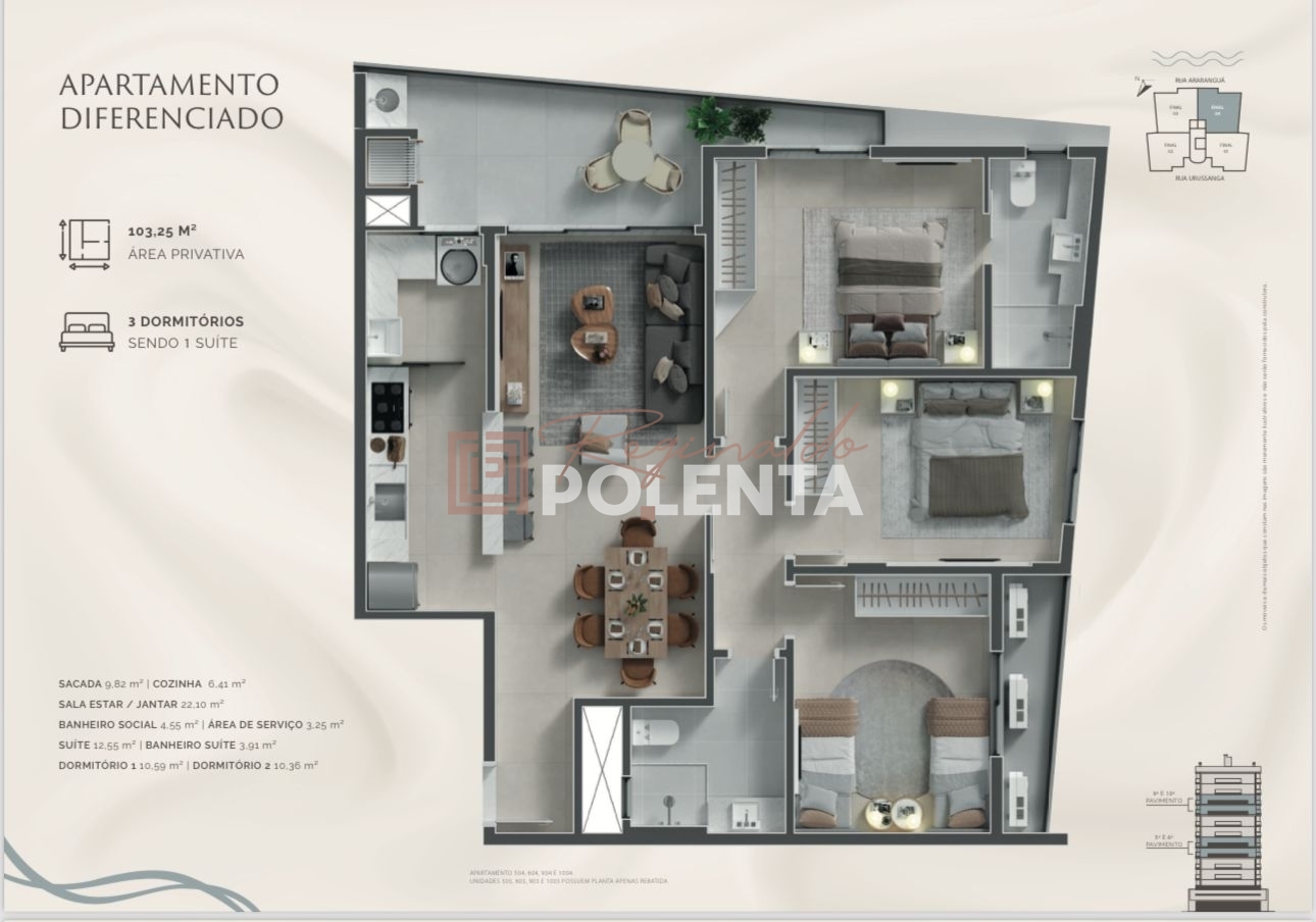 Apartamento, 3 quartos - Foto 12