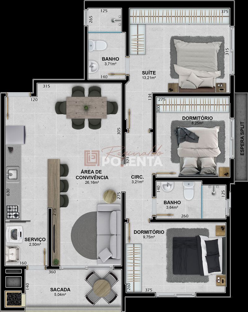 Apartamento à venda com 2 quartos, 76m² - Foto 10