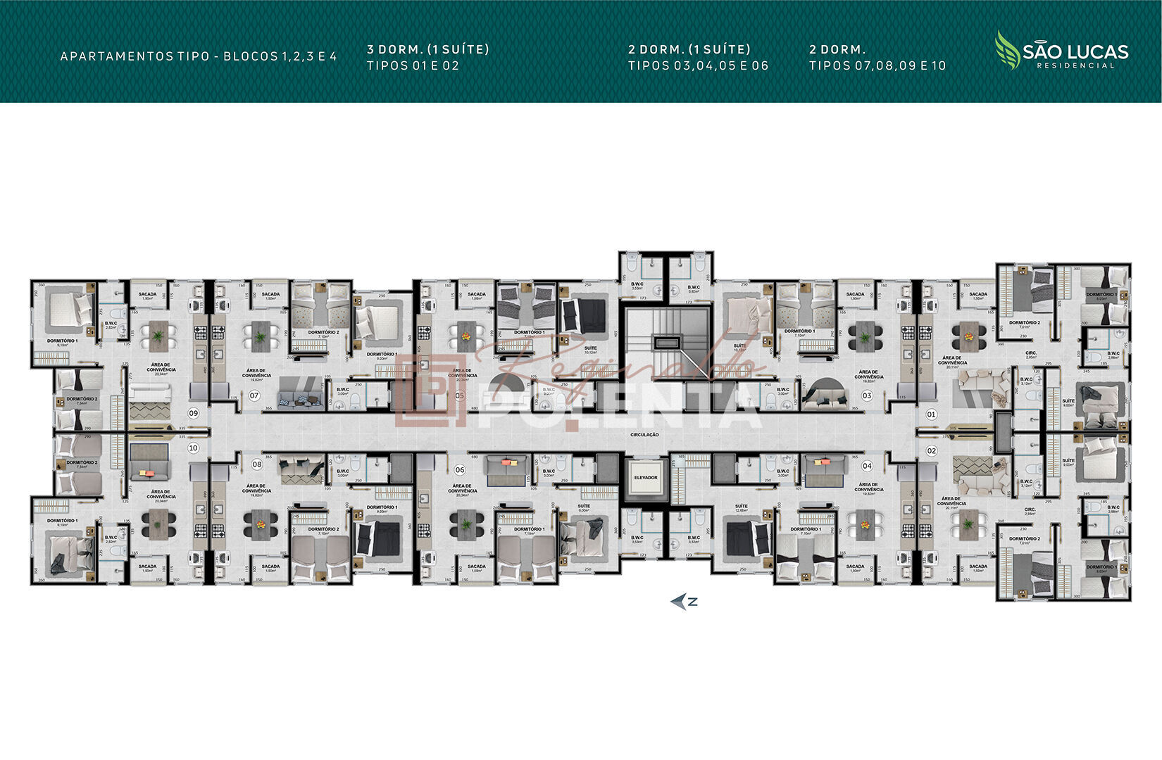 Apartamento à venda com 2 quartos, 45m² - Foto 10