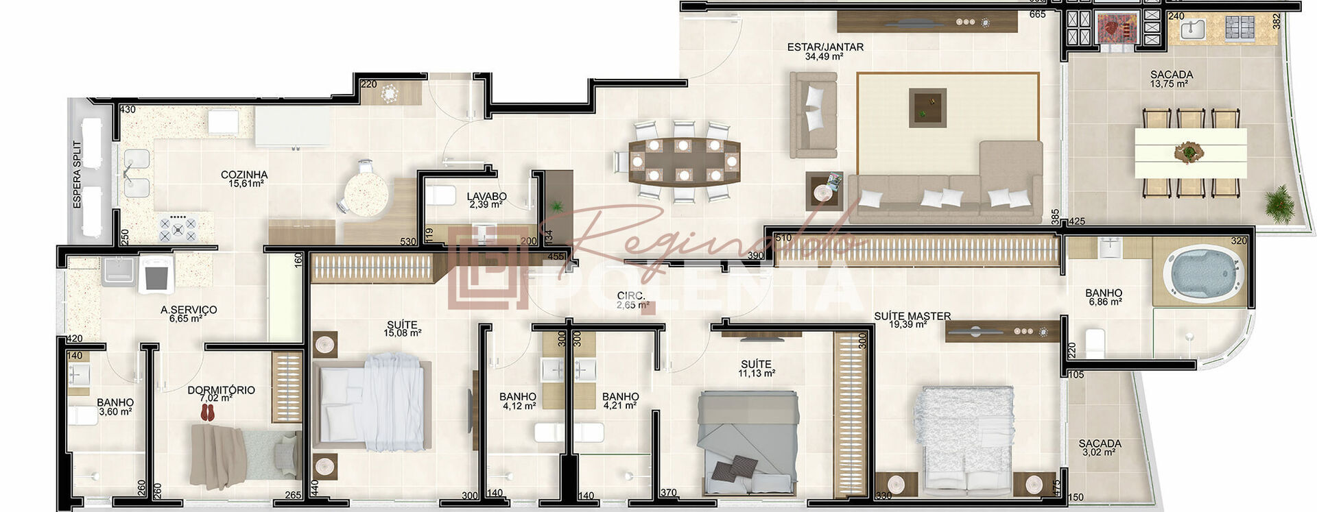 Apartamento à venda com 3 quartos, 172m² - Foto 16