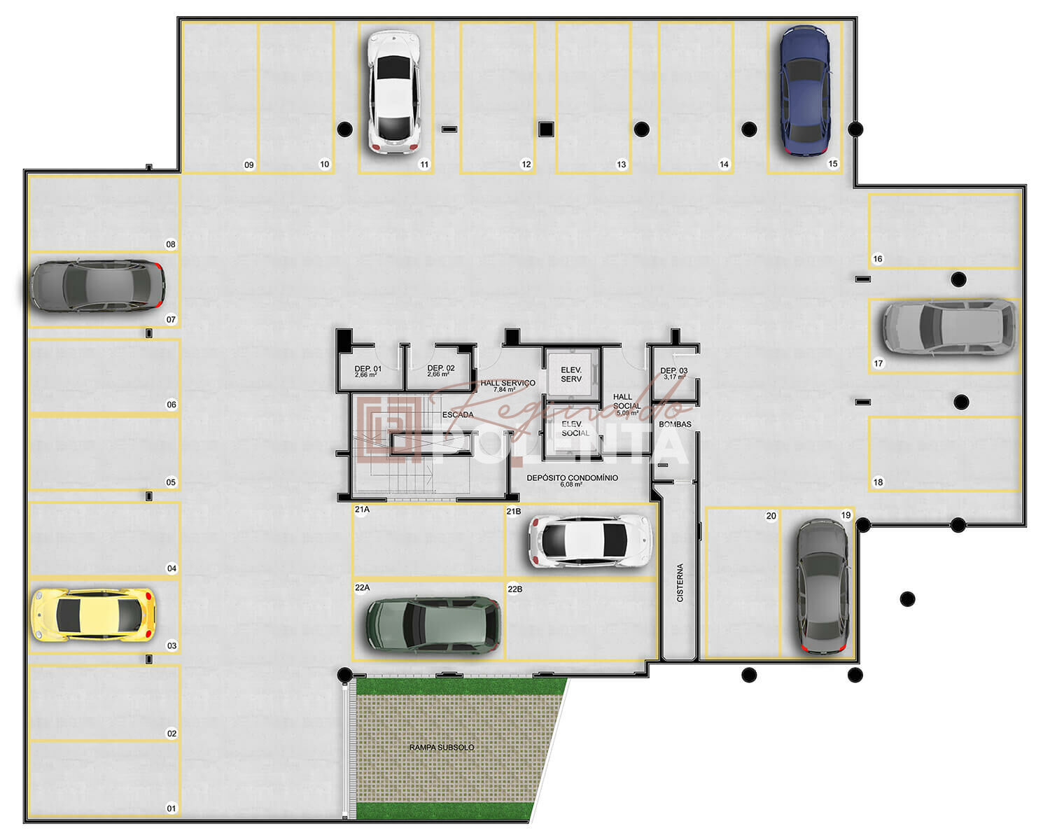 Apartamento à venda com 3 quartos, 172m² - Foto 19