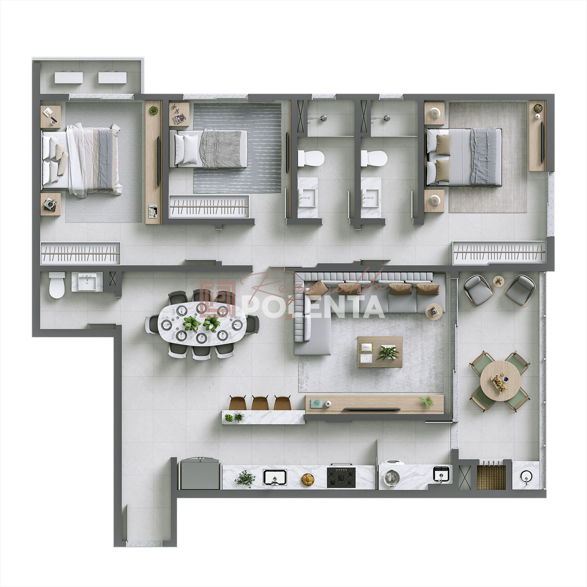 Apartamento, 3 quartos, 120 m² - Foto 22