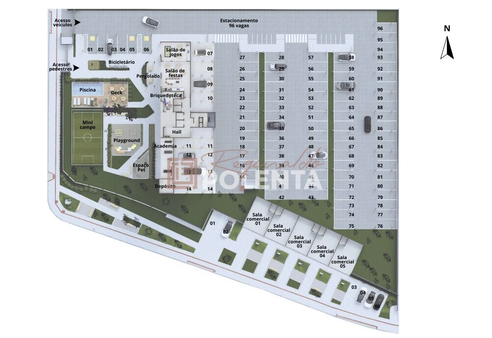 Apartamento à venda com 2 quartos, 52m² - Foto 24