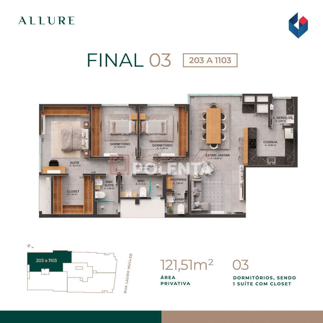 Apartamento, 3 quartos, 111 m² - Foto 15