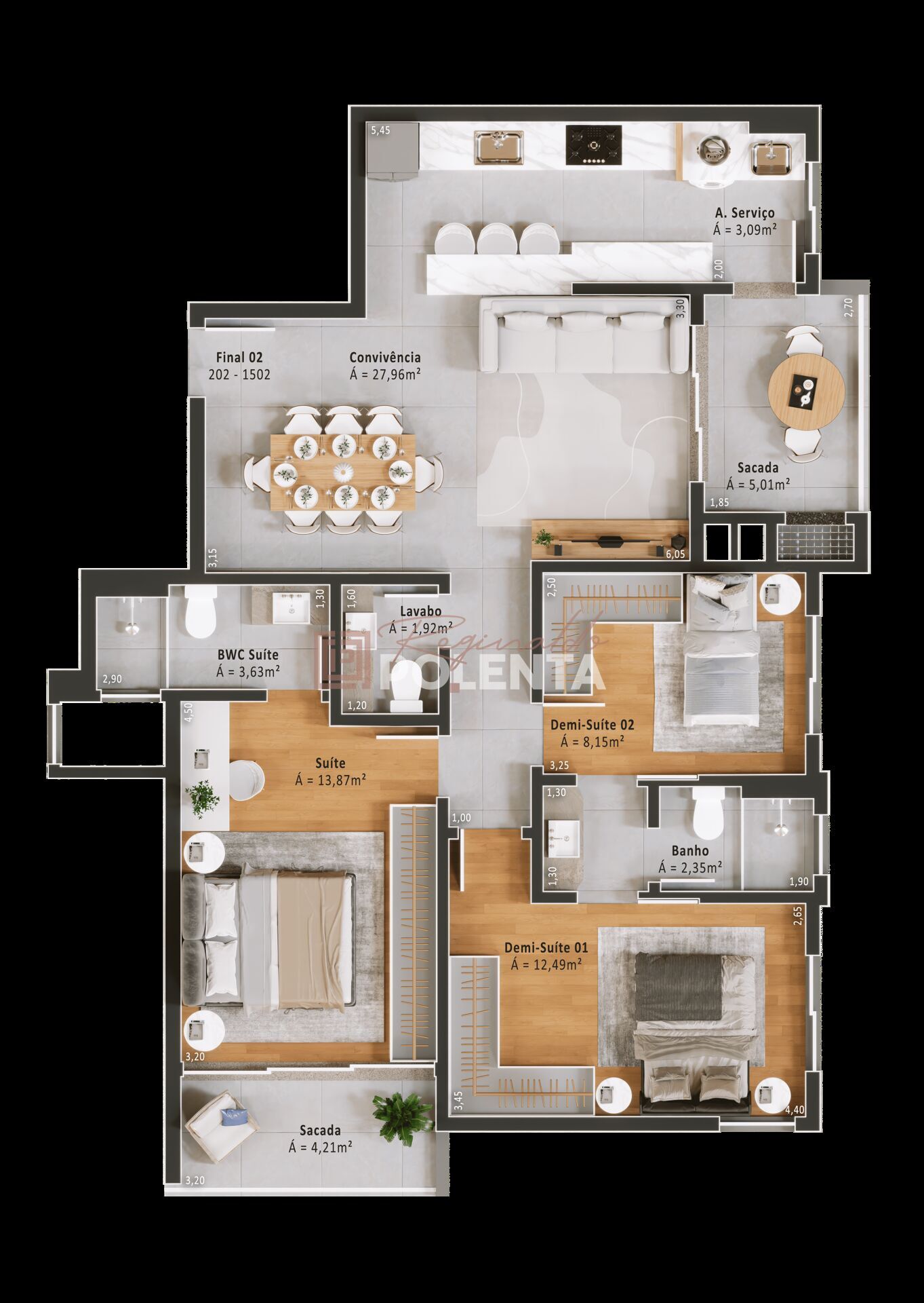 Apartamento, 3 quartos, 92 m² - Foto 12