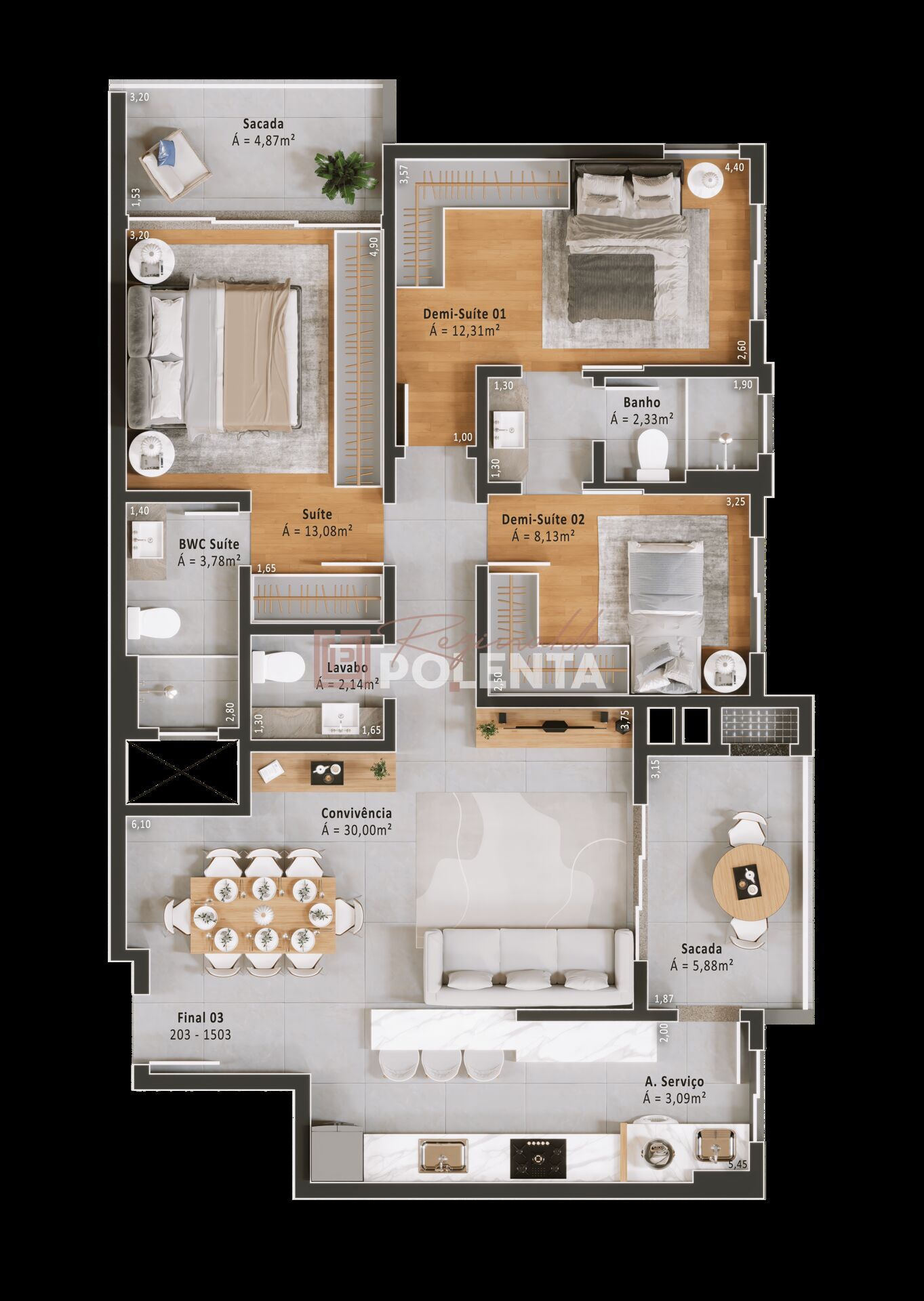 Apartamento, 3 quartos, 92 m² - Foto 16
