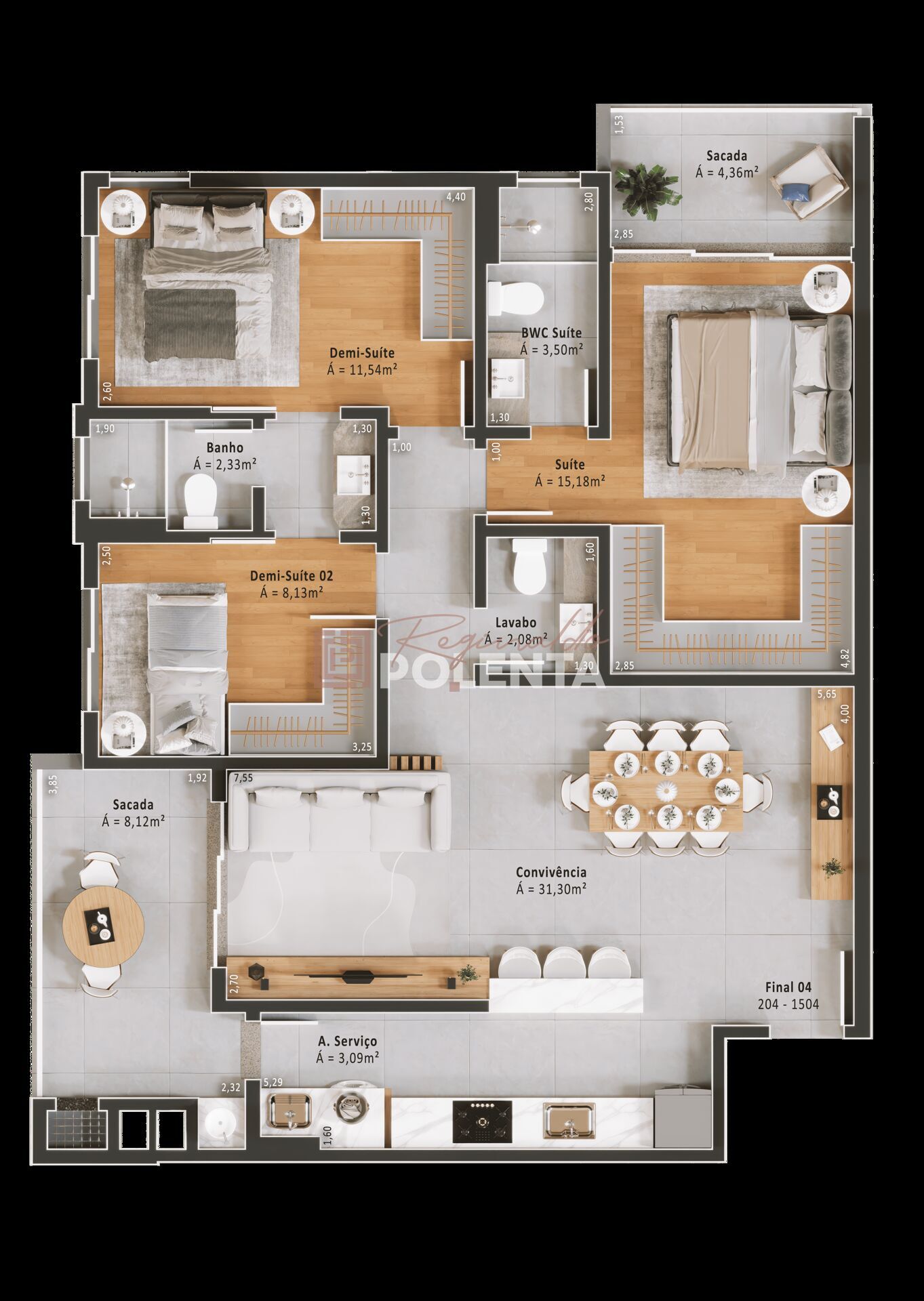 Apartamento, 3 quartos, 92 m² - Foto 17