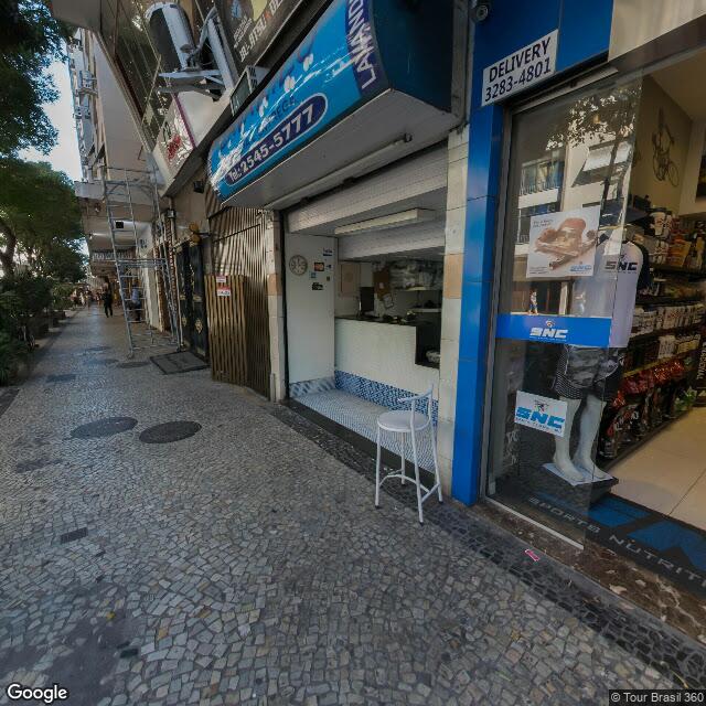 Imagem estática do "Street View" da localização