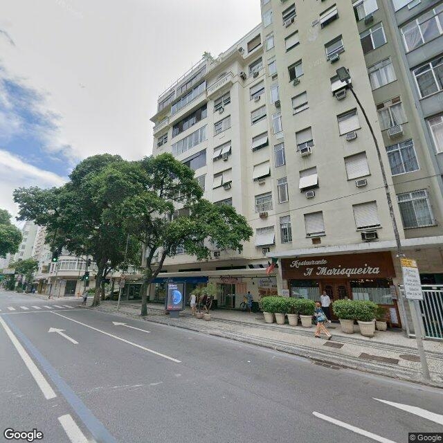 Imagem estática do "Street View" da localização