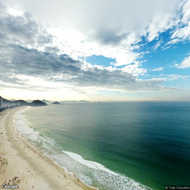 Imagem estática do "Street View" da localização
