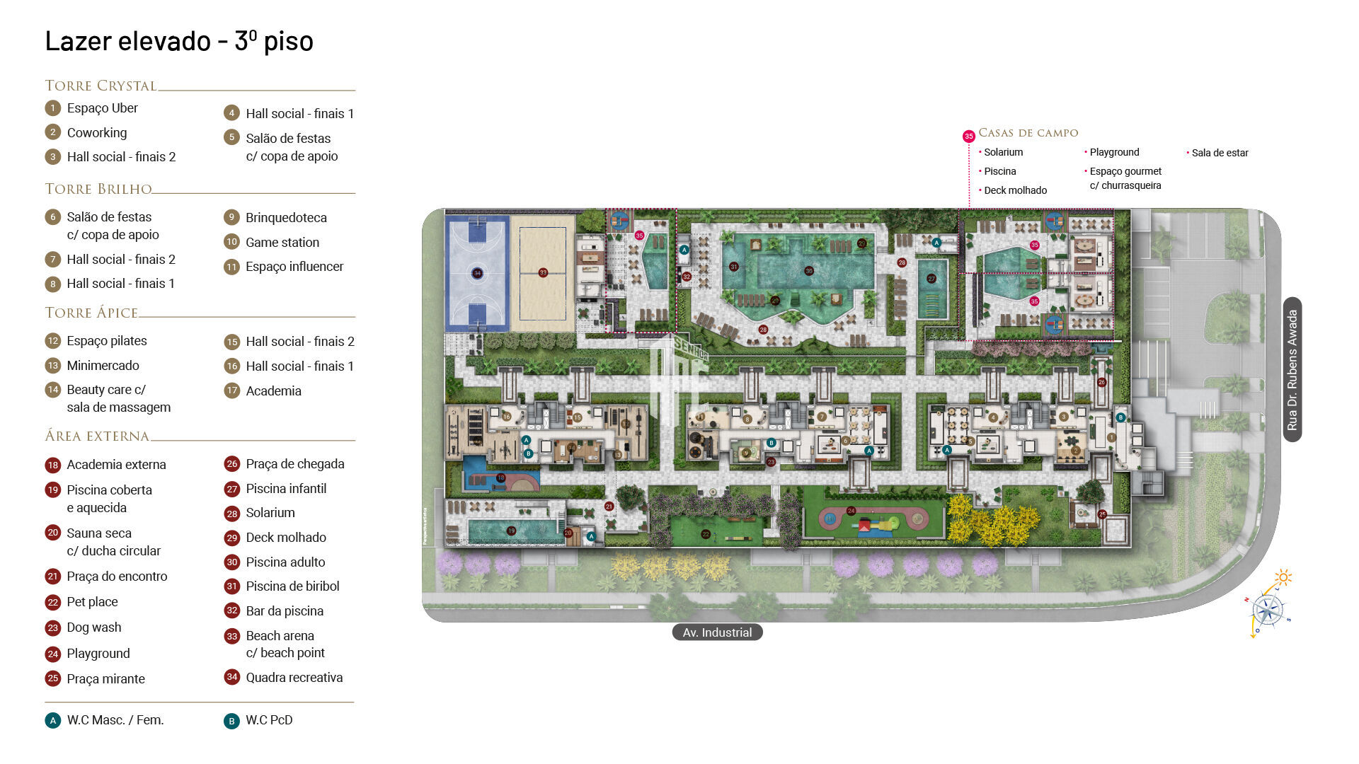 Apartamento, 3 quartos, 165 m² - Foto 89
