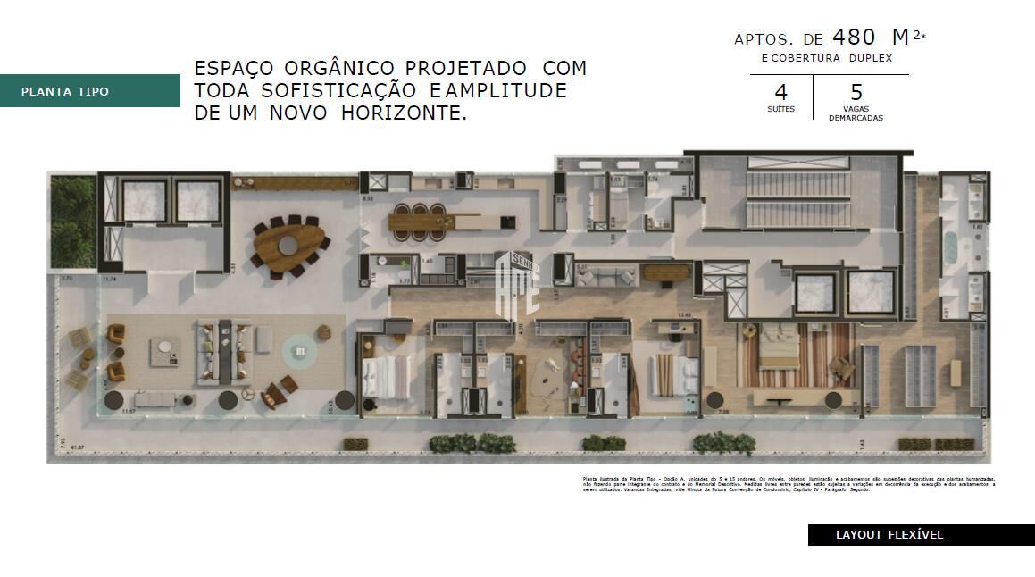 Apartamento à venda com 4 quartos, 480m² - Foto 80