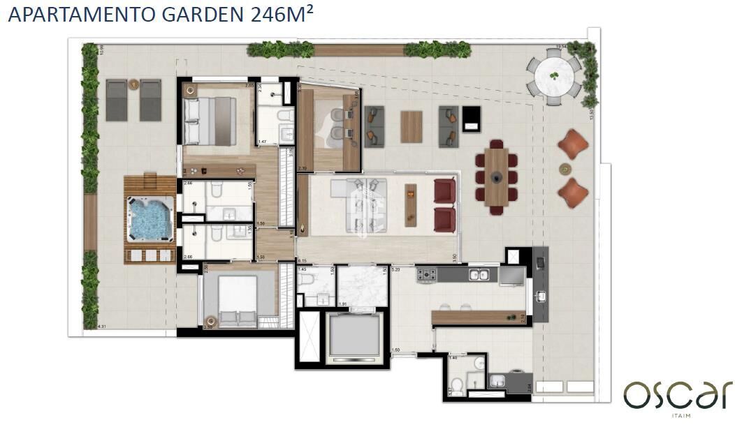 Apartamento à venda com 4 quartos, 185m² - Foto 51