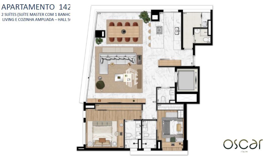 Apartamento à venda com 4 quartos, 185m² - Foto 44