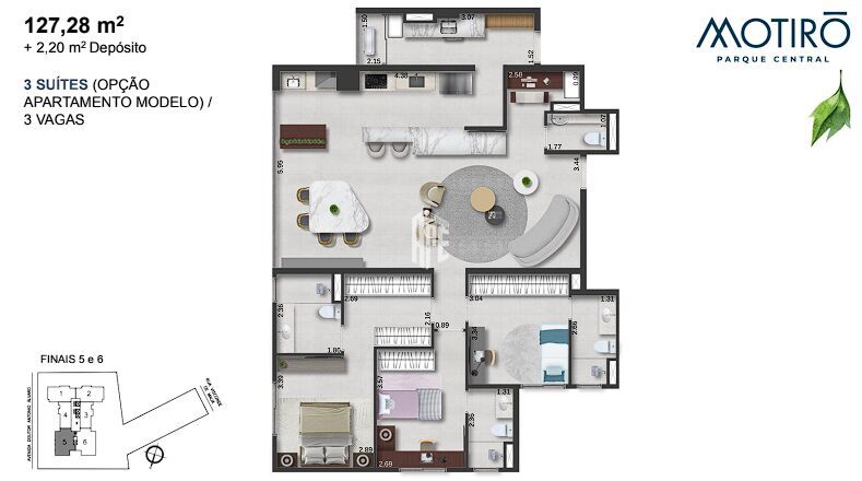 Apartamento à venda com 3 quartos, 85m² - Foto 81