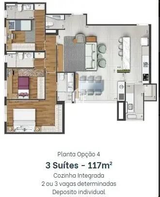 Apartamento, 3 quartos, 117 m² - Foto 71