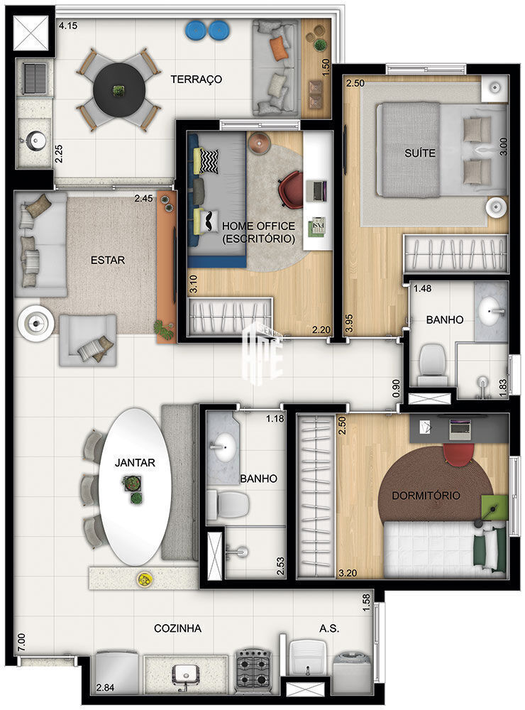 Apartamento à venda com 2 quartos, 75m² - Foto 16