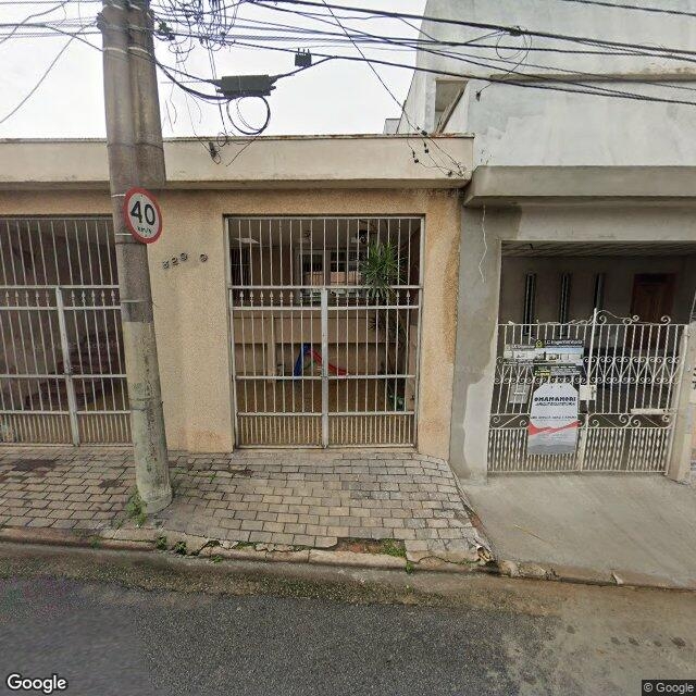 Imagem estática do "Street View" da localização