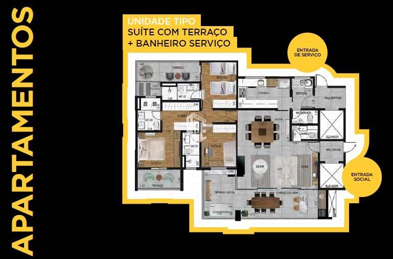 Apartamento à venda com 3 quartos, 141m² - Foto 23