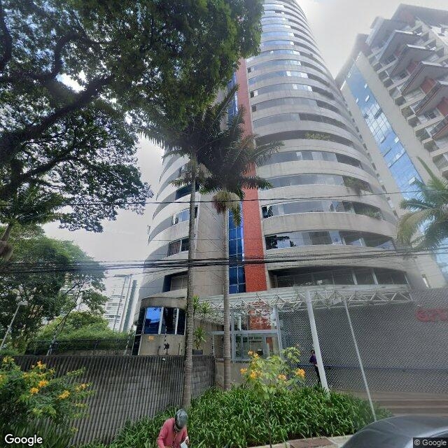 Imagem estática do "Street View" da localização