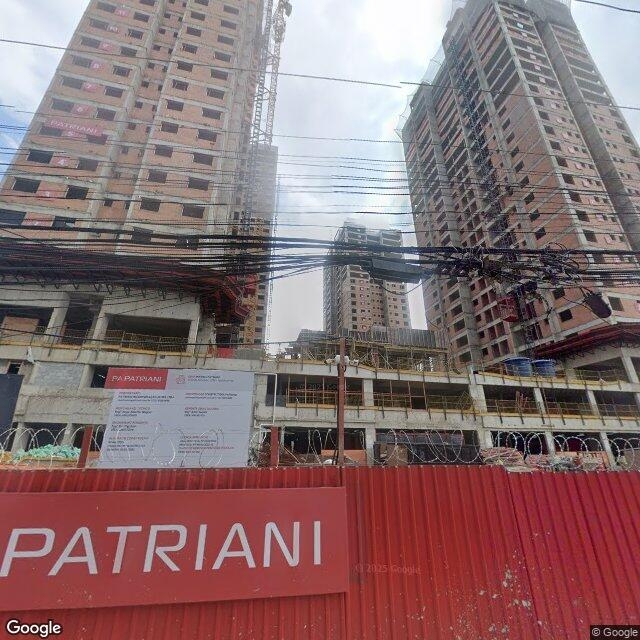 Imagem estática do "Street View" da localização