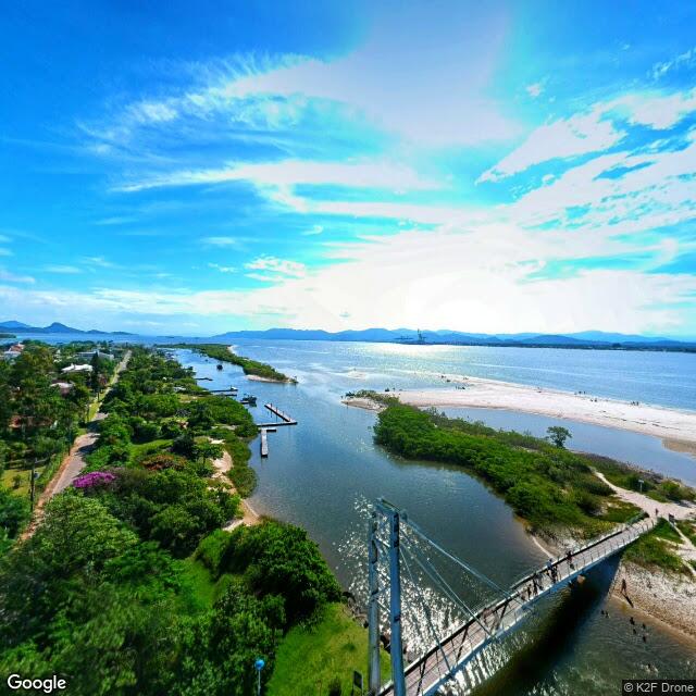 Imagem estática do "Street View" da localização