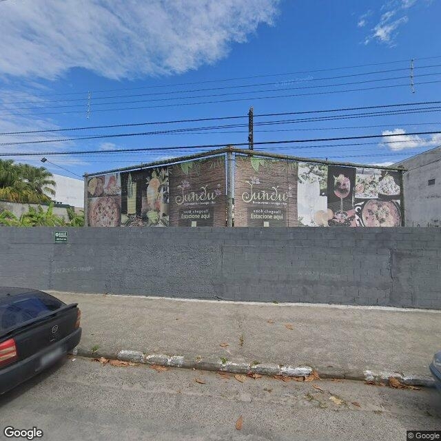 Imagem estática do "Street View" da localização