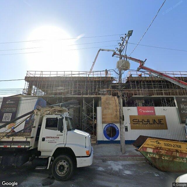 Imagem estática do "Street View" da localização