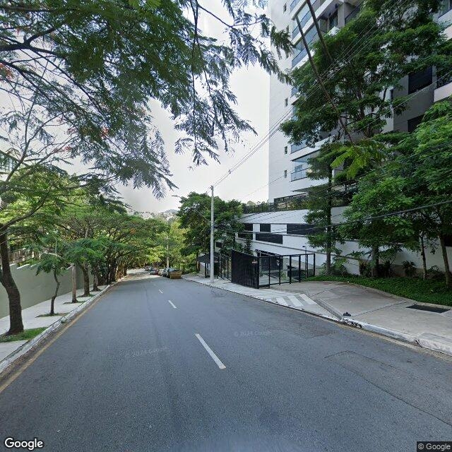 Imagem estática do "Street View" da localização