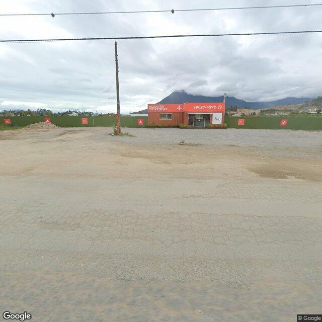 Imagem estática do "Street View" da localização