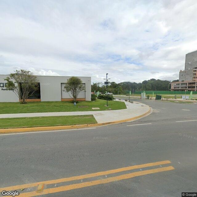 Imagem estática do "Street View" da localização