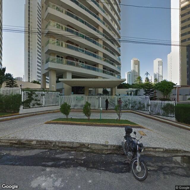 Imagem estática do "Street View" da localização