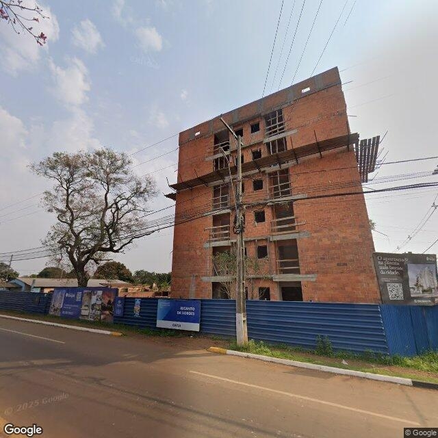 Imagem estática do "Street View" da localização