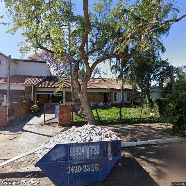 Imagem estática do "Street View" da localização