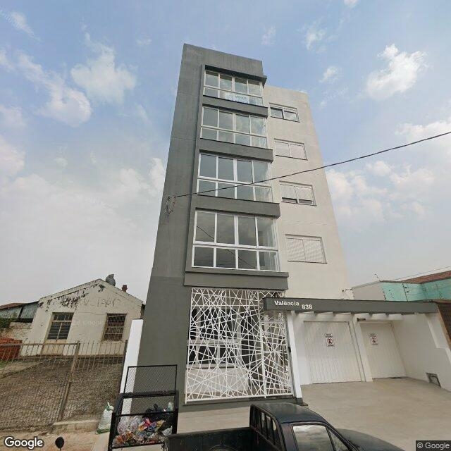 Imagem estática do "Street View" da localização