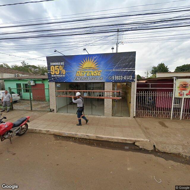 Imagem estática do "Street View" da localização