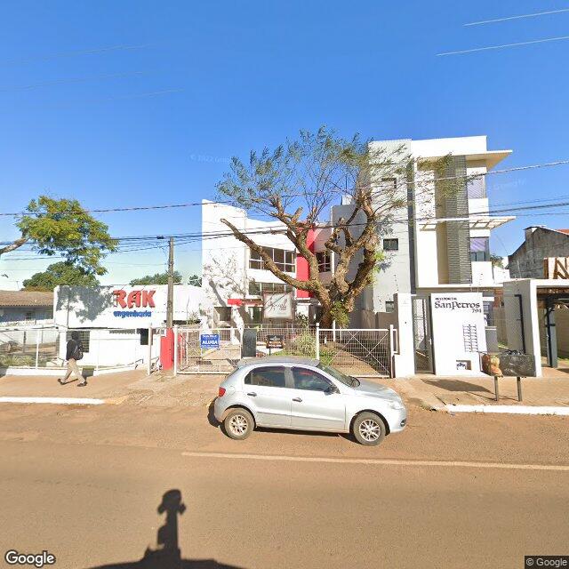 Imagem estática do "Street View" da localização