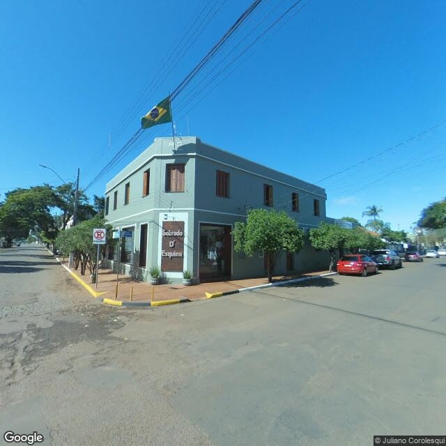 Imagem estática do "Street View" da localização