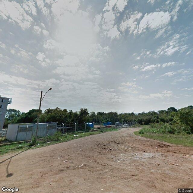 Imagem estática do "Street View" da localização