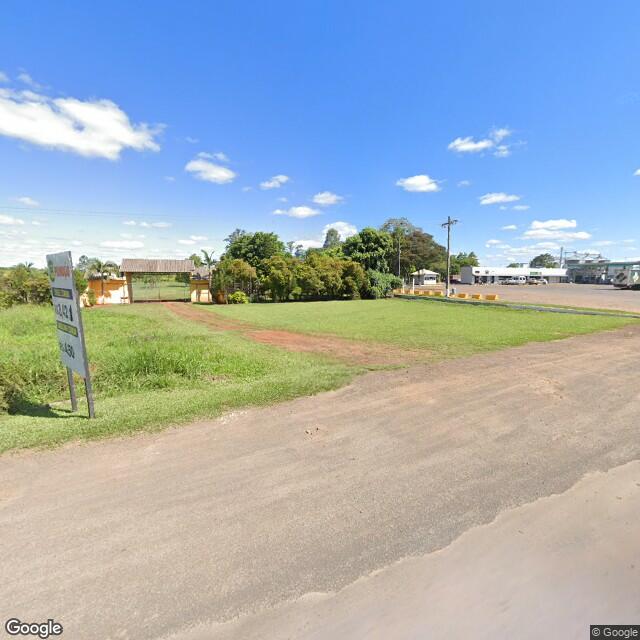 Imagem estática do "Street View" da localização